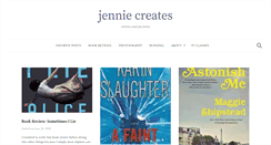 Desktop Screenshot of jenniecreates.com